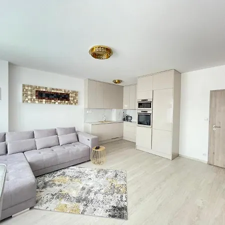Apartament New Luxury Centre With Panoramic View, Free Parking Bratysława